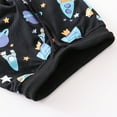 thumbnail image 6 of Usaibhir Toddler Boys Girls Thin Elastic Waist Sport Jogger Pants Kids Athletic Casual Cuffed Pull On Outwear Sweatpants for 7T Black, 6 of 7