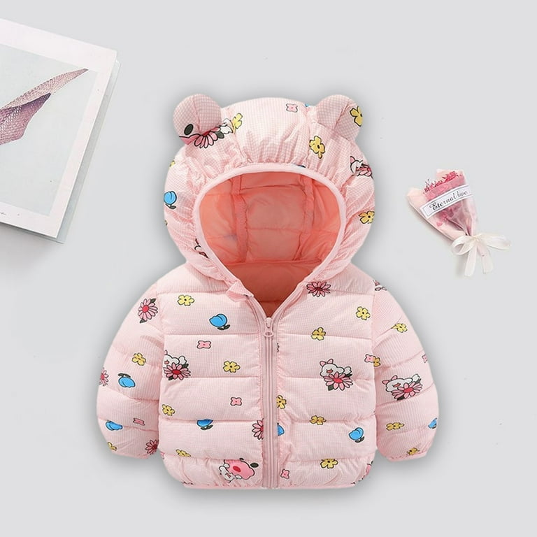Hicidod Baby Girl Jackets 12-18 Months Toddler Puffer Jacket Boys