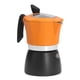 thumbnail image 2 of Moka Estufa Cafetera, Cafetera Octagonal Clásico Estilo Italiano Portátil Naranja Negro Para Oficina Para Hogar Para Novato ANGGREK Otros, 2 of 8