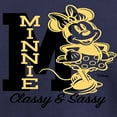 thumbnail image 3 of Disney - Minnie Mouse - Outlined - Classy & Sassy - Youth Long Sleeve Graphic T-Shirt, 3 of 5