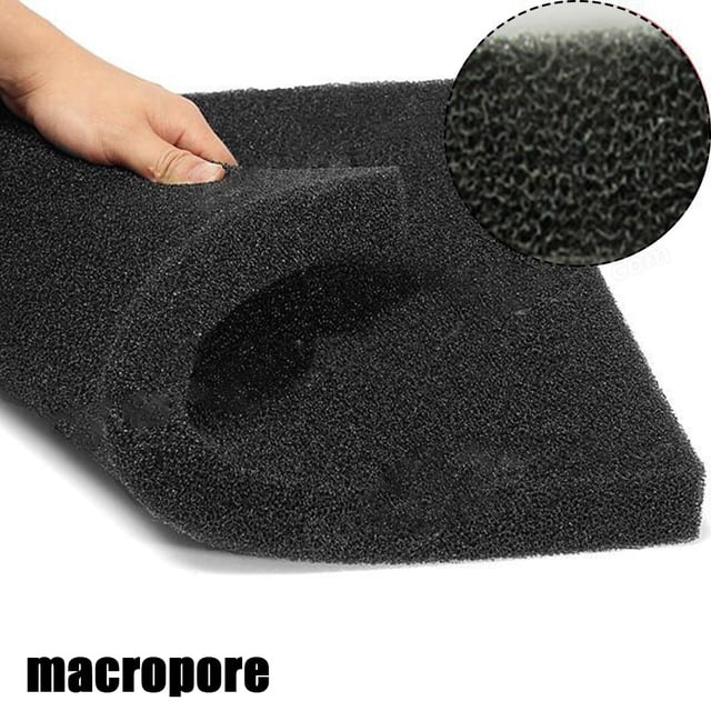 Lefu Éponge de Filtre pour Aquarium, Mousse de Nettoyage de l'Eau, Aquarium Biochimique 50 cm