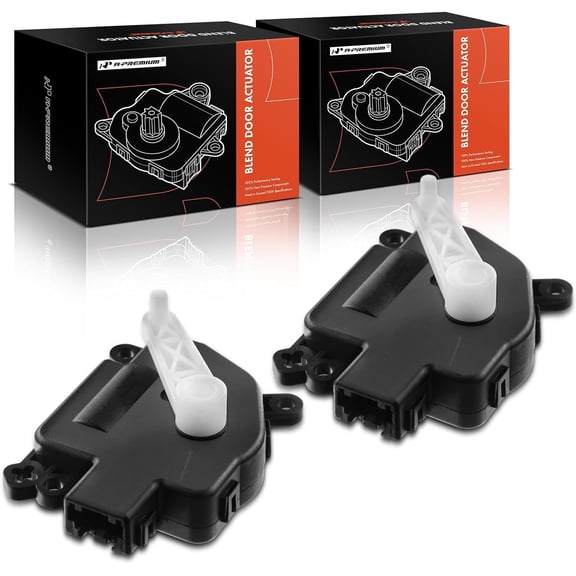 A-Premium HVAC A/C Heater Blend Door Actuator Replacement for Ford Mustang 2005-2009 Defrost and Mode Actuator 2-PC Set