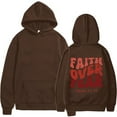 thumbnail image 3 of Christian Hoodies for Women 2025 Faith Over Fear Hoodie Graphic Hoodie with Pockets Hooded Sweatshirt Women Pullover, 3 of 8