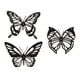thumbnail image 1 of Juego de 3 mariposas de metal para pared para cualquier la que le gusten . No requiere montaje. Decoración fuerte y resistente., 1 of 9