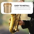 thumbnail image 2 of OULII 1Pcs Golden Bend Neck Hoop Fastener for Tenor Saxophone in Music Practice, 2 of 8