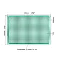 thumbnail image 2 of Uxcell PCB Board Single Sided Prototyping Boards Plated Through Holes 80mmx120mm, 6 Count, 2 of 5