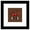 Black Framed Version, variant on Gallery Pops Minecraft: Iconic Pixels - Mobs - Spider Wall Art, Unframed Version, 12" x 12"