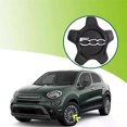 thumbnail image 3 of Car Wheel Center Cap Cover for Fiat 500X - 6AN68LXHAA Dust Cover Car Accessories Black, 3 of 5