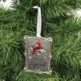 thumbnail image 3 of Holiday Ornament Cardinal Ornament Plaque Metal Sentiment Ex22023 Special, 3 of 3