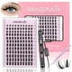 thumbnail image 1 of Kit de pestañas con forma de racimos de pestañas GRACEFULIA Manga Lash, 120 unidades, 8-18 mm, 1 of 6