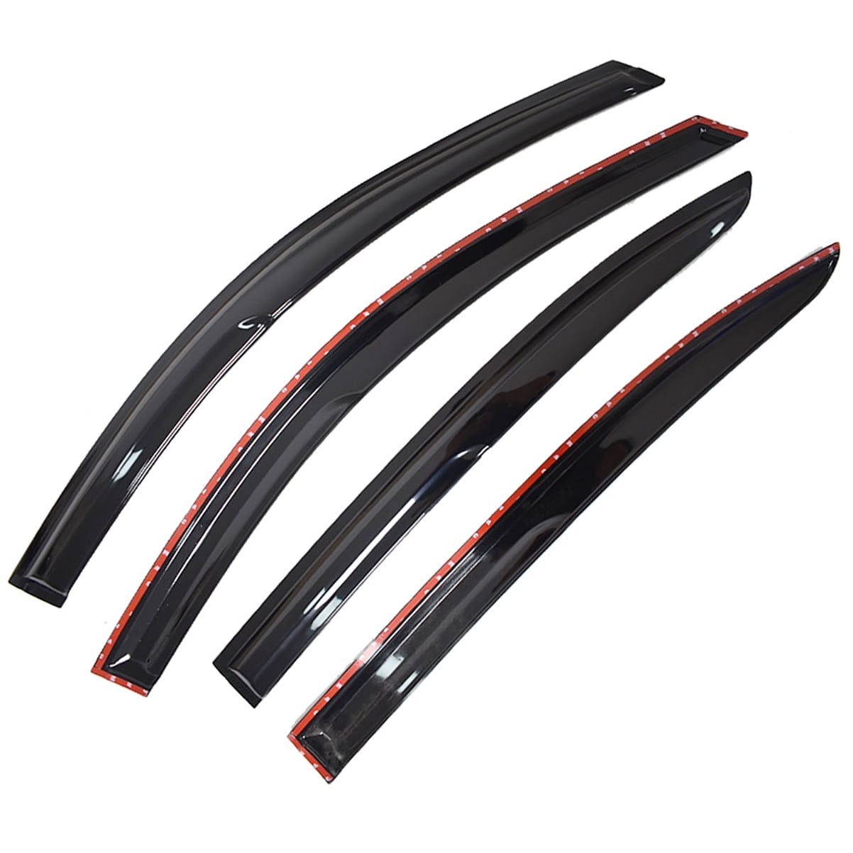 4Pcs 08-12 Accord Windows Visor, Window Visor Rain Deflector Vent Sun Guard Fit for Honda Accord 2008-2012