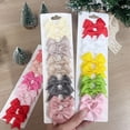 thumbnail image 6 of 10Pcs/Set New Cute Solid Ribbon Bowknot Hair Clips for Baby Girls Handmade Bows Hairpin Barrettes Headwear Kids Hair Accessories, 6 of 10
