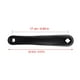 thumbnail image 2 of Reemplazo del brazo de manivela de cadena única izquierda de aleación de aluminio de bicicleta de 170 mm (agujero rómbico negro) YUNYI BRAND Deportes, 2 of 8
