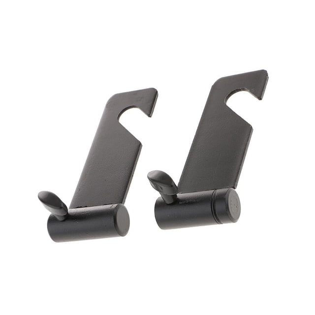 2unids Sistema de Soporte en tejado de Pared Soportes de Gancho Individuales compatibles con Uso de Cadena Hugo Gancho de montaje manual en la pared