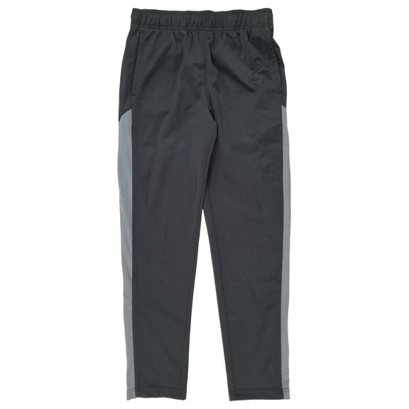 Xersion Mens Gray & Light Gray Quick-Dri Brushed Interior Tricot Track Pants S