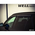 thumbnail image 5 of Wellvisors Side Window Visors Deflectors Rain Guards With Black Trim for 2007-2018 BMW X5 E70 F15 3-847BM009, 5 of 14