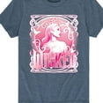 thumbnail image 3 of Wicked - Glinda Portriat - Boys Toddler and Youth Short Sleeve Graphic Tee, 3 of 5