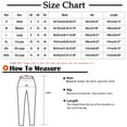 thumbnail image 3 of JWZUY Womens Wide Leg Pants Straight Trouser Elastic High Waist Full Pants Plus Size Solid Pleated Pant Culottes Pant with Pocket White XL, 3 of 5