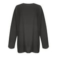 thumbnail image 3 of Zunfeo Women's Long Sleeve Tops Pullover Plus Size Fall Tops Casual Loose Tunic T Shirts, 3 of 4