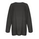 thumbnail image 5 of Fiudx Tops para Mujer Camiseta Básica de Verano de Color Sólido de Manga Larga con Cuello En V de Gran Tamaño para Mujer, 5 of 5