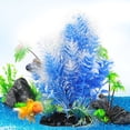 thumbnail image 5 of Adorno de planta de Coral Artificial vívido para acuario, pecera subacuática, tierras de jardín, 5 of 5