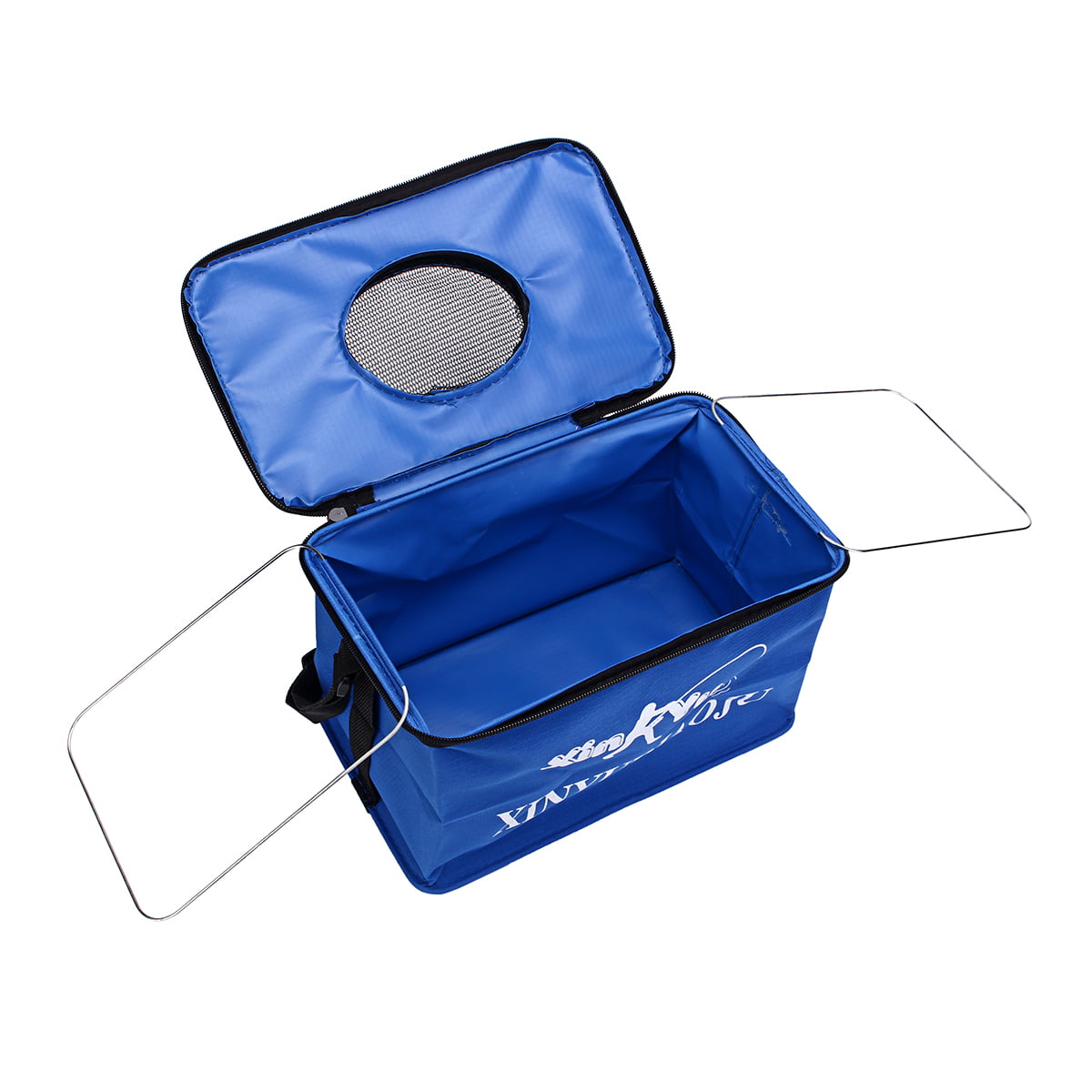 Portable Fishing Water Fish Box Bag Backpack Folding Tackle Storage Camping Gear 