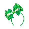 thumbnail image 4 of CALLE. Diadema del Día de San Patricio, de Aro para el pelo, diadema con lazo, diadema de para juegos de rol, celebración, actuación,, 4 of 9
