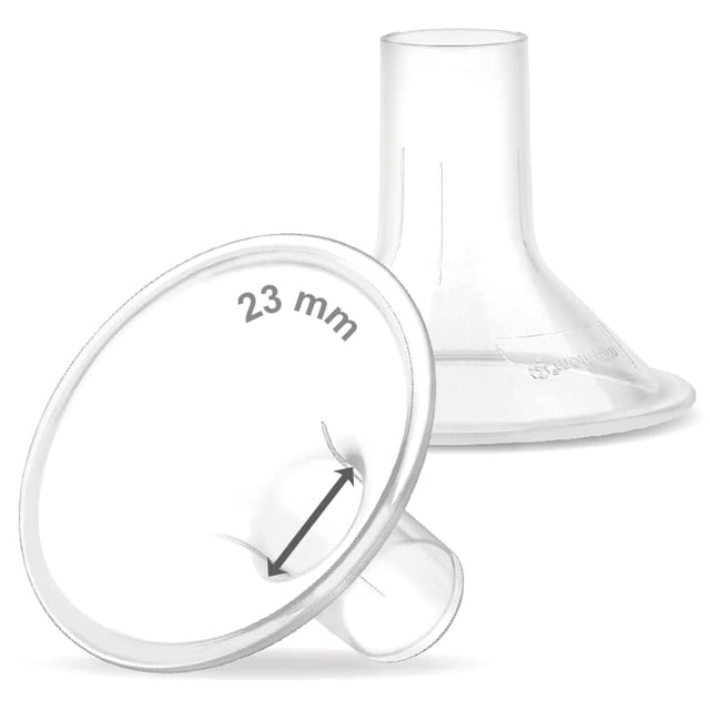 Breastshield Maymom MyFit de 23 mm, tamaño mediano, diseño de dos piezas