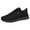 style 01-Black, variant on Tennis Shoes Men Men's Soft Flat Bottom Non Slip Breathable Hiking Sneaker Athletic Walking Shoe Black 10.5