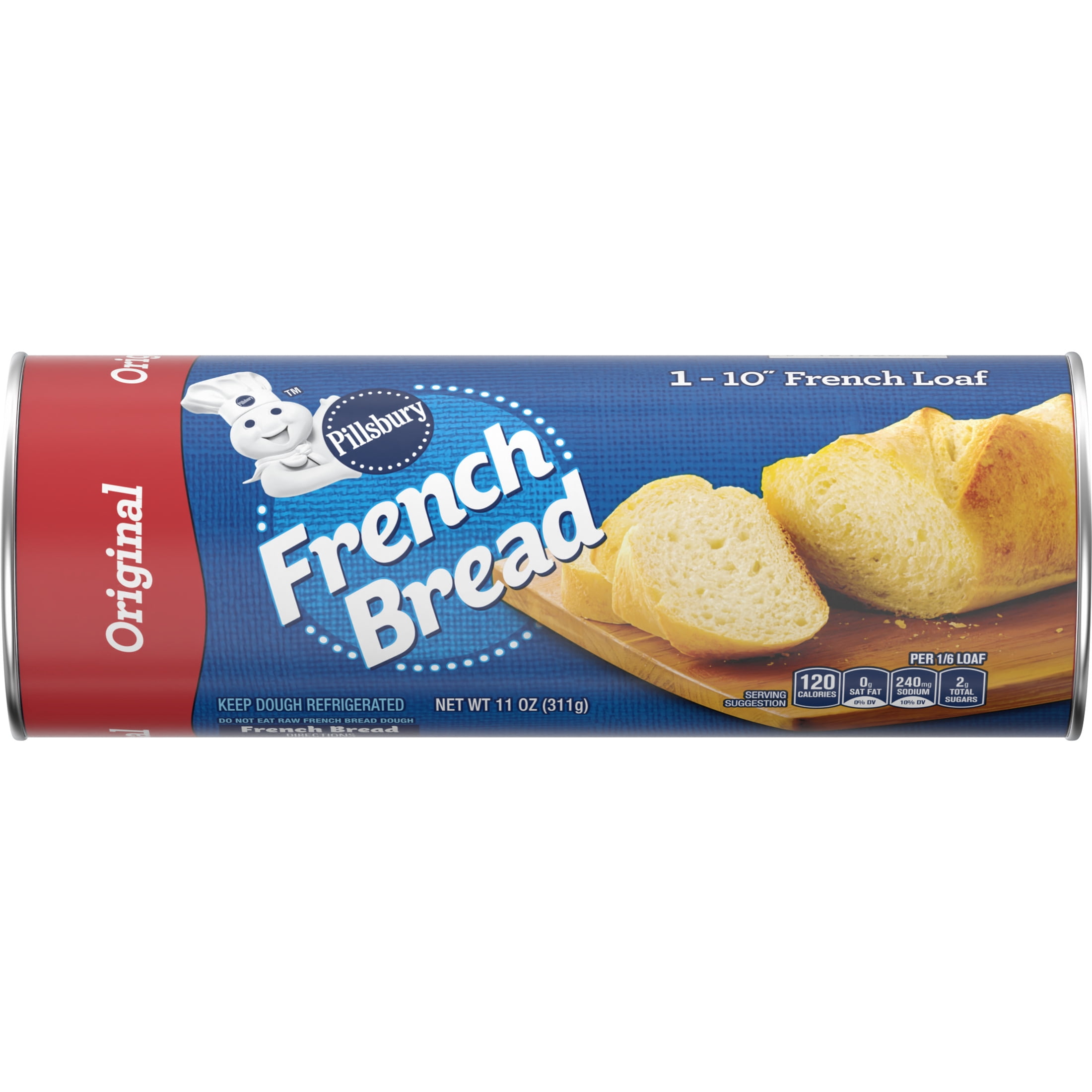 Pillsbury Original French Bread Refrigerated Canned Dough, 11 oz