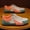Orange Green, variant on New Plus Size Men's Low-Top Slip-On Casual Shoes for All Seasons Korean Style Fashion Trendy Dome Sneakers