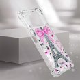 thumbnail image 5 of Phone Case for Xiaomi Poco X4 Pro 5G,Crystal Bling Quicksand Effect TPU Bumper Case with Four Corners Drop Protection Cover for Xiaomi Poco X4 Pro 5G,YBDT Iron Tower, 5 of 12