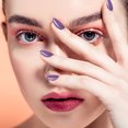 thumbnail image 4 of 12 juegos de uñas postizas de longitud media, uñas postizas cortas para mujeres y niñas, 4 of 5