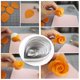thumbnail image 5 of Cortadores De Fondant De Pétalos De Peonía De Rosa De Acero Inoxidable Herramientas Pasteles De Galletas Moldes De Corte De Grado Alimenticio Para Fiesta De Boda En Casa 10 Uds Advancent HA018249-00, 5 of 6