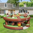 thumbnail image 2 of Costway Inflatable Whack-a-Mole Themed Castle for Kids Interactive Game w/ 480W Blower, 2 of 9