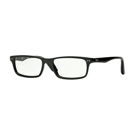 UPC 713132447178 product image for Ray-Ban 0RX5277 Rectangle Eyeglasses for Unisex - Size - 54 (Shiny Black) | upcitemdb.com