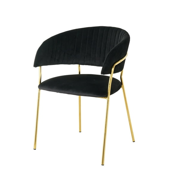 Silla de Comedor Kessa Muebles Victoria Negro