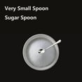 thumbnail image 3 of 10 PCS Tiny Stainless Steel Spoons for Spices Jars, Mini Size 2.87inch, Cute Small Condiment, 3 of 6