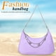 thumbnail image 1 of Bolso Retro Frauen Einfarbig Kleine Umhängetaschen Damen Schmetterling Kette Hobos Handtasche, 1 of 5