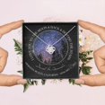 thumbnail image 1 of Custom Personalized Couple Star Map Necklace - Anniversary Gift For Couple/Her, 1 of 10