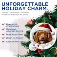 thumbnail image 2 of Irish Setter Dog Breed Ornament - Funny Dog Breakout Effect - for Dog Parent, Mom, Dad - Over 100 Designs to Choose from - 2.8" Round - Gold String Included - UV Printed Design - BMCO0288, 2 of 7
