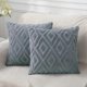thumbnail image 1 of Soft Faux Fur Throw Pillow Covers 16x16 - Plush Short Wool Velvet Decorative Pillow Covers - Couch Sofa Pillow Covers for Living Room - with 3D Diamon, 1 of 4