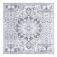 thumbnail image 3 of Unique Loom Renaissance Collection Area Rug - Roma (10' 6" Square Light Gray/Black), 3 of 7