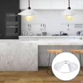 thumbnail image 3 of Lamp Shade Waterproof Aluminum Lampshade Accessories Cover Light Fixture Bulb Silver, 3 of 5