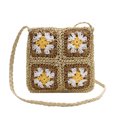 thumbnail image 1 of Bolso Hombro Hobo Crossbody Playa Paja Crochet para Mujer, 1 of 9
