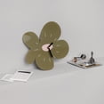 thumbnail image 3 of Relojes de acrílico , relojes de pared de plástico que no hacen tictac con Relojes silenciosos decorativos irregulares creativos Flor Colco reloj moderno decorativo, 3 of 8