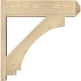 thumbnail image 3 of Ekena Millwork 8"W x 30"D x 30"H Imperial Rough Sawn Craftsman Outlooker, Douglas Fir, 3 of 4