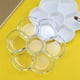 thumbnail image 4 of 7 Wells Paint Tray Palettes, 5PCS/10PCS Plastic Painting Palette Color Mixing Tray for Kids and Adults(5pcs), 4 of 5