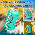 thumbnail image 4 of Skywin Silicone Can Sleeve (4 Pack) - Can Cover can Hides Can by Disguising it as a Can of Soda (Green), 4 of 7