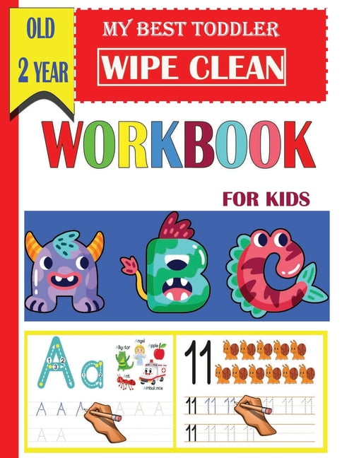 Download My Best Toddler wipe clean workbook for kids old 2 year: A ...